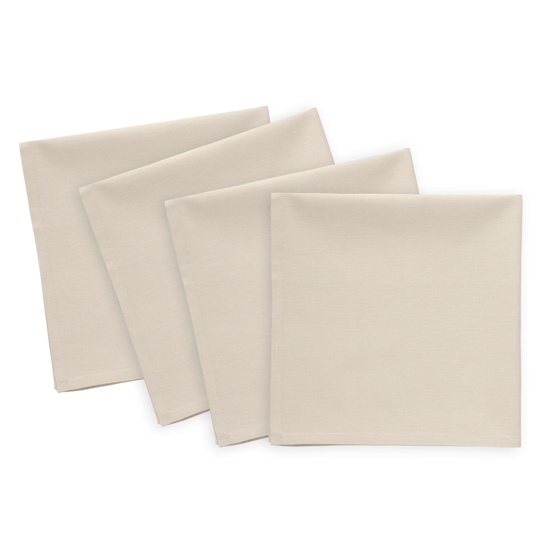 Premium Cotton Linen Napkins Set - Soft, Absorbent & Eco-Friendly Dinner Napkins for Formal Dining, Parties & Everyday Use