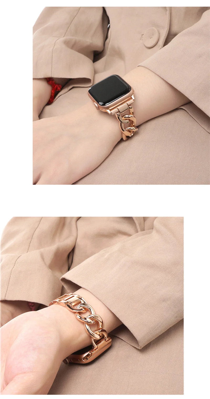 Luxury Cuban Link Bracelet for Men - 14K Gold Plated Stainless Steel Chain Bracelet with Gift Box - Perfect for Gifts, Parties, and Everyday Wear