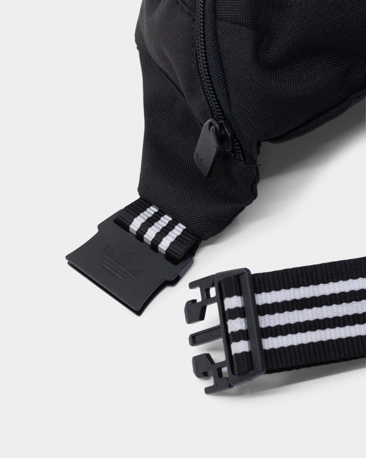 Adidas Adicolor Classic Waist Bag - Black Crossbody Fanny Pack for Men & Women - Perfect for Running, Travel, Gym & Outdoor Activities
