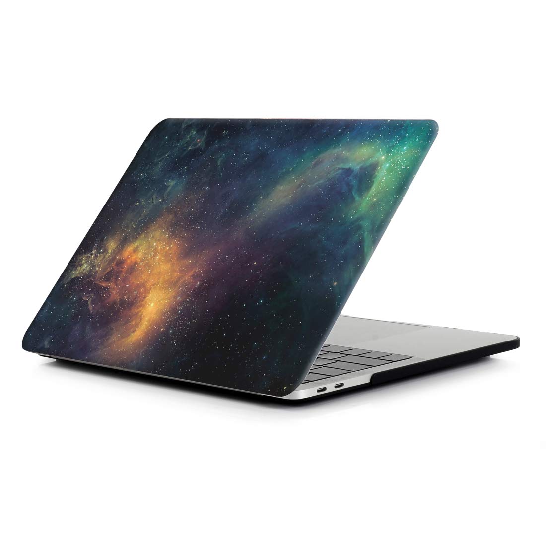 Starry Sky Green Laptop Skin Decal - Protective Vinyl Cover for MacBook Pro 15.4 inch A1990 (2018) | Waterproof PC Sticker for Work, School & Travel