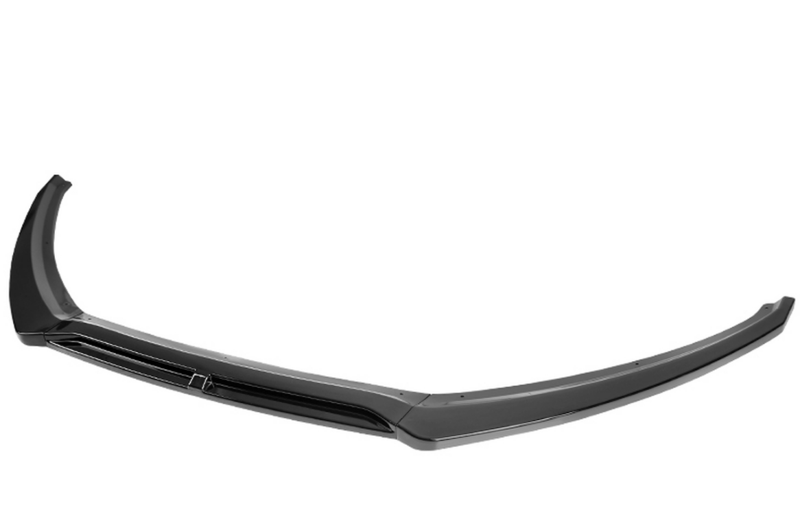 2015-2018 Ford Focus Front Bumper Lip - 3PC Glossy Black Polyurethane Splitter for Enhanced Aerodynamics | Perfect for Street Racing & Car Shows