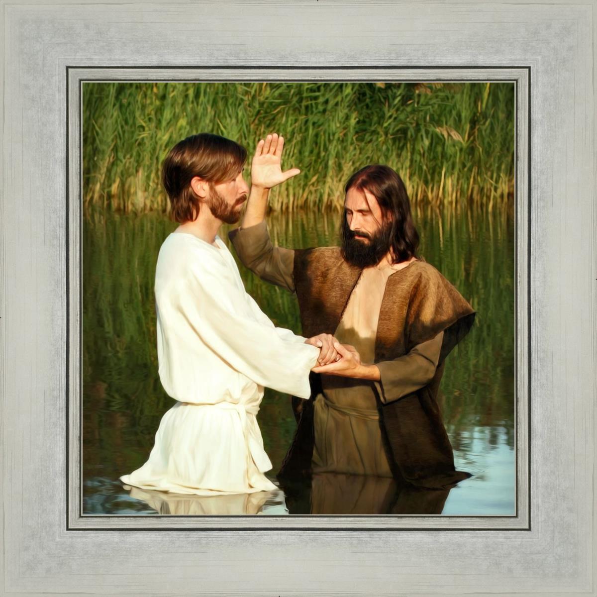 Behold The Lamb Of God - Religious Wall Art Decor for Home & Church - Perfect for Christian Faith Inspiration & Spiritual Decorations