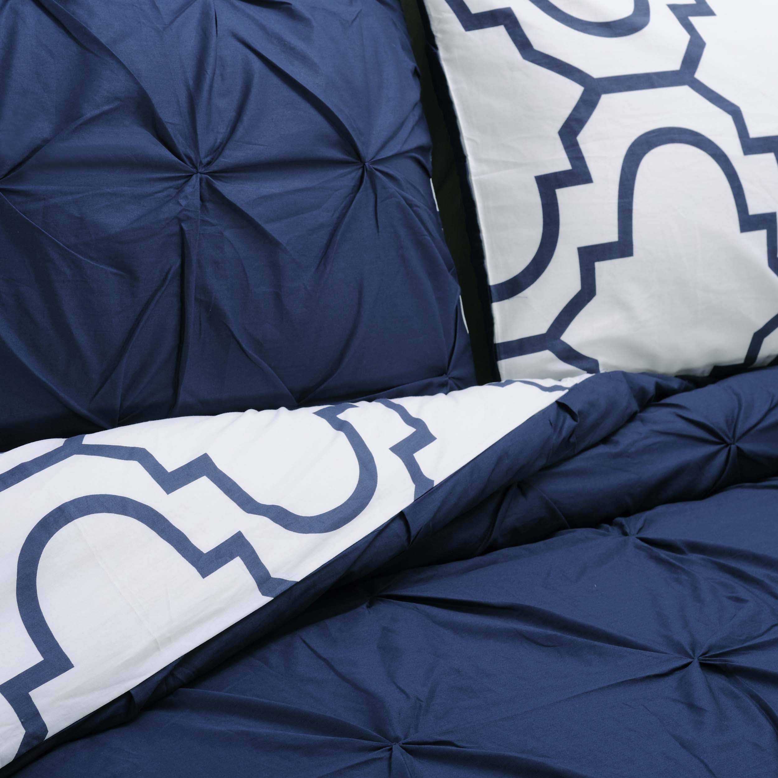 Premium Valencia Cotton Duvet Cover & Pillow Sham Set - Soft, Breathable 100% Cotton Bedding Set for Queen/King Size - Perfect for Cozy Bedrooms, Guest Rooms & Luxury Hotels