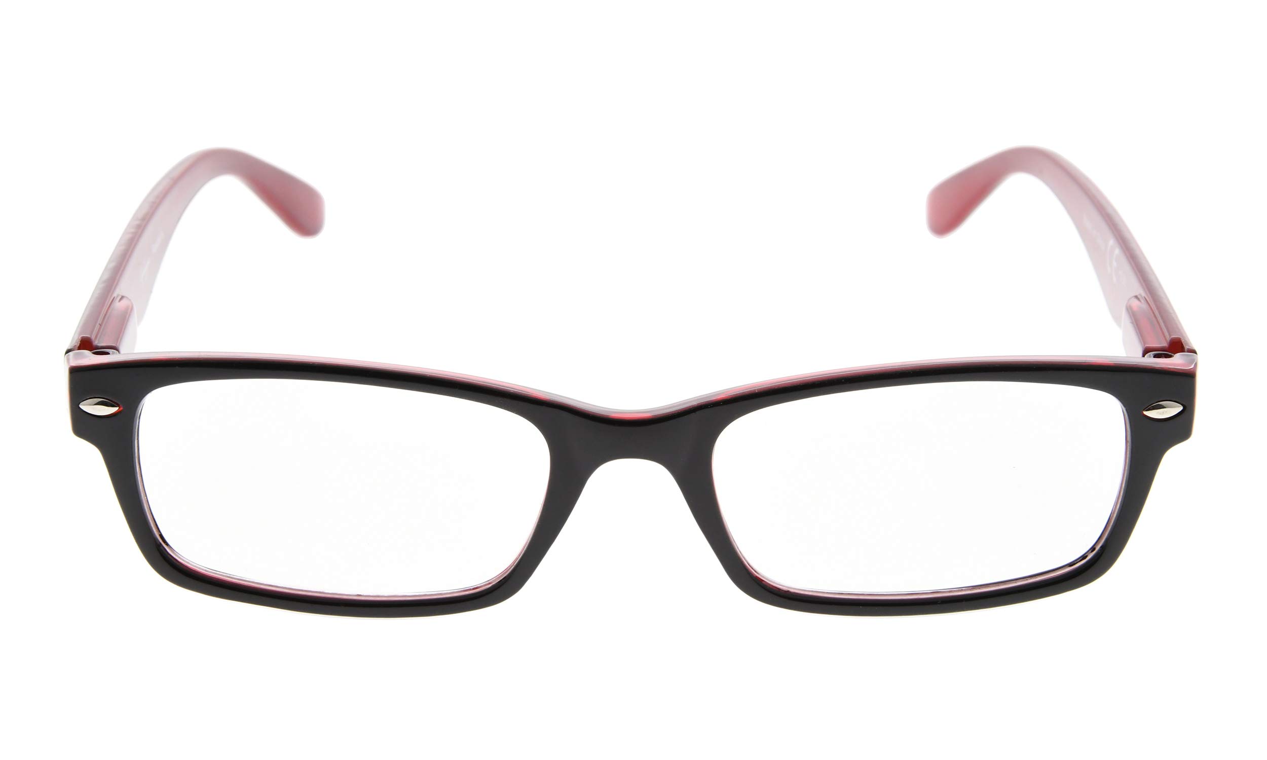 Classic Spring Hinge Reading Glasses for Women & Men - Lightweight Comfortable Readers for Books, Computers & Daily Use
