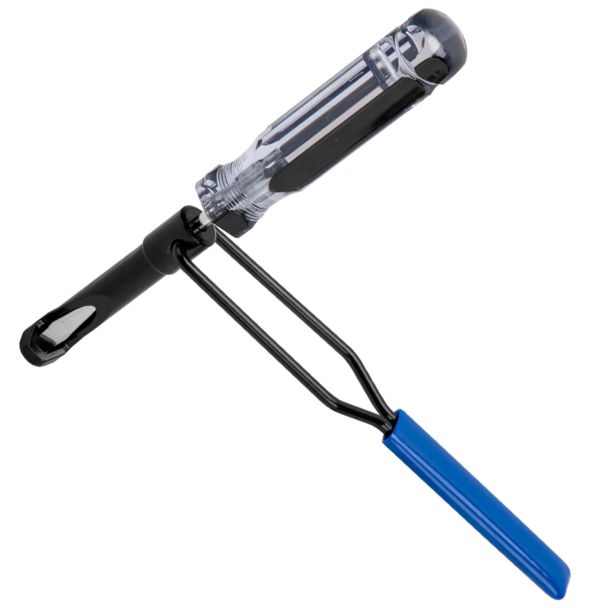 DECOHS 10mm Jam Nut Valve Adjustment Tool - Multi-Function Valve Lapping & Grinding Tool - Slotted Valve Adjusting Stud - Valve Lash Adjustment Kit for Japanese Car Engines (Honda, Toyota, Nissan) - Perfect for DIY Engine Maintenance & Repair
