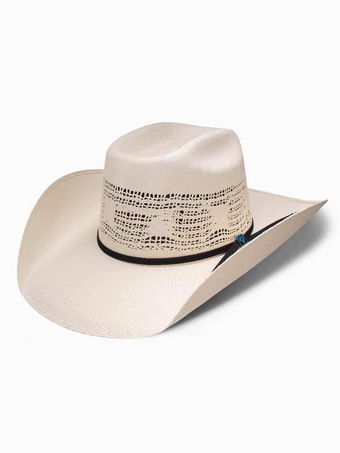 Resistol RSCOVQ CJ4281 Cody Johnson Cowboy Straw Hat - Natural Color Western Style Hat for Men - Perfect for Rodeo, Country Music Festivals & Outdoor Adventures