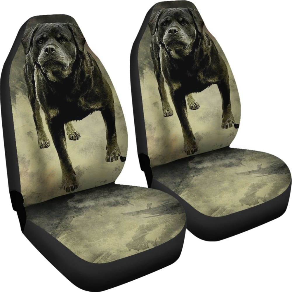 Premium Rottweiler Dog Car Seat Cover - Durable Pet Protection for Rottweiler Owners - Perfect Gift for Dog Lovers - Use for Road Trips, Daily Commutes & Adventure Travel