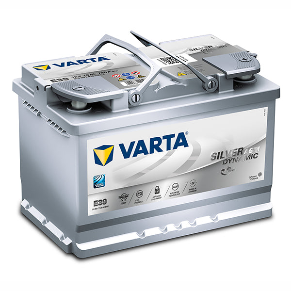 Varta A7 DIN66L AGM Battery 760 CCA - High-Performance Car Battery for Trucks, SUVs & Off-Road Vehicles | Reliable Starting Power in Extreme Weather Conditions