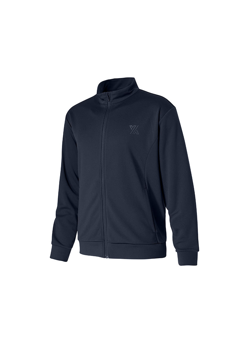 Basic Logo Track Jacket - Lightweight Athletic Running Jacket for Men & Women - Perfect for Gym, Jogging & Casual Wear