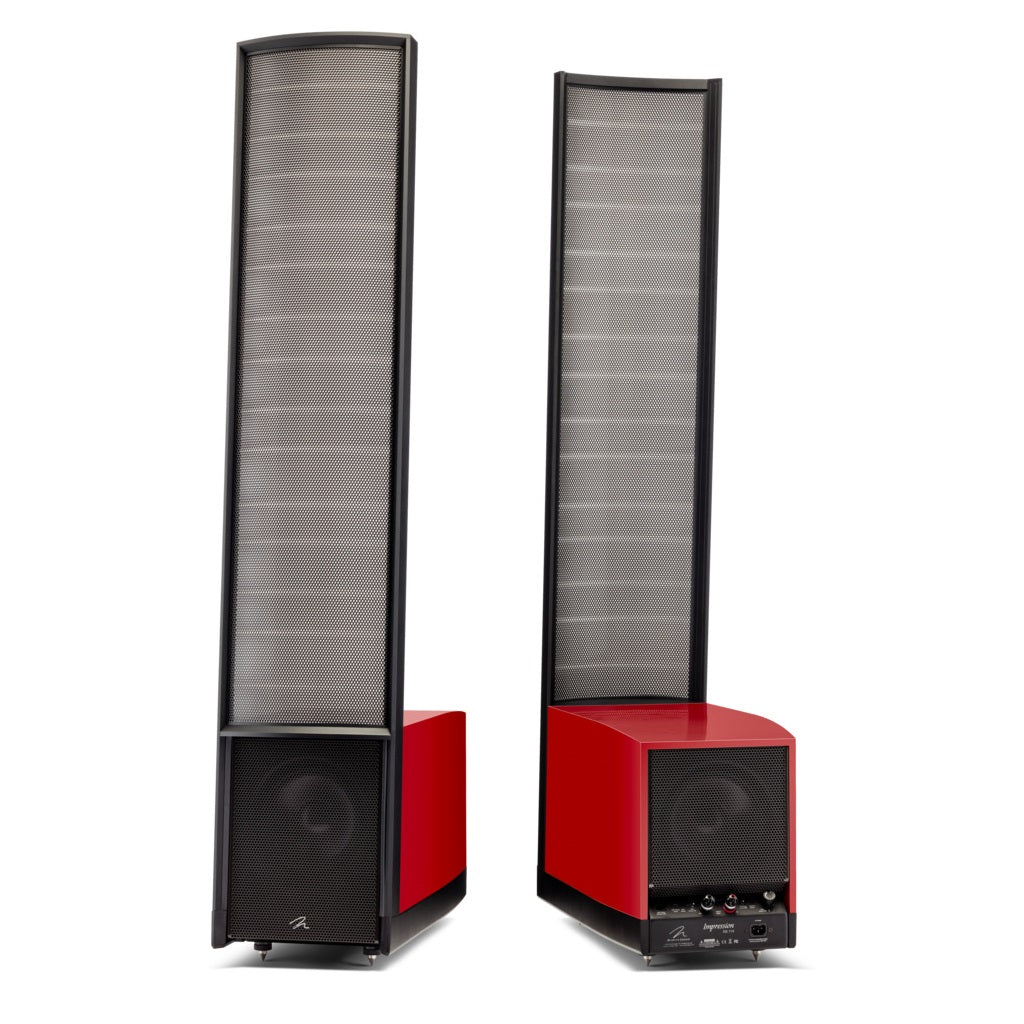 MartinLogan Impression ESL 11A Electrostatic Tower Speakers (Pair) - Premium Home Audio System for Living Room & Home Theater Setup
