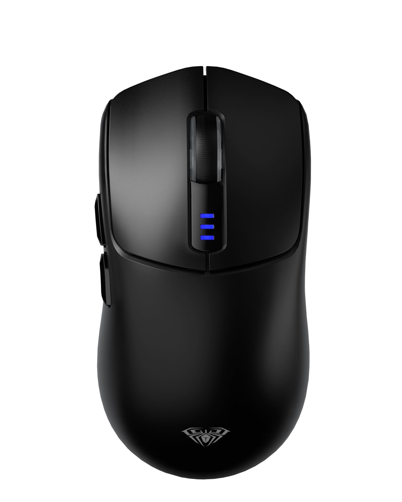 AULA SC580 Wireless Gaming Mouse - Tri-Mode 2.4G/BT5.0/USB-C, 12000 DPI Rechargeable, 6 Programmable Buttons, Ergonomic Design for PC, Laptop, Mac & Tablet | Perfect for FPS, MOBA Games & Office Work