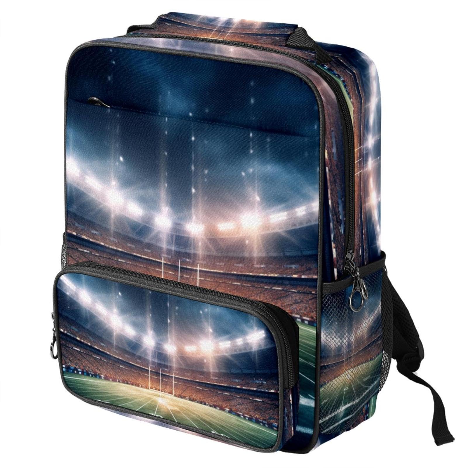 Lightweight Travel Backpack - Small Carry On Backpack for Men & Women - Perfect for American Football & Soccer Games, Airplane, Commuting & Outdoor Adventures