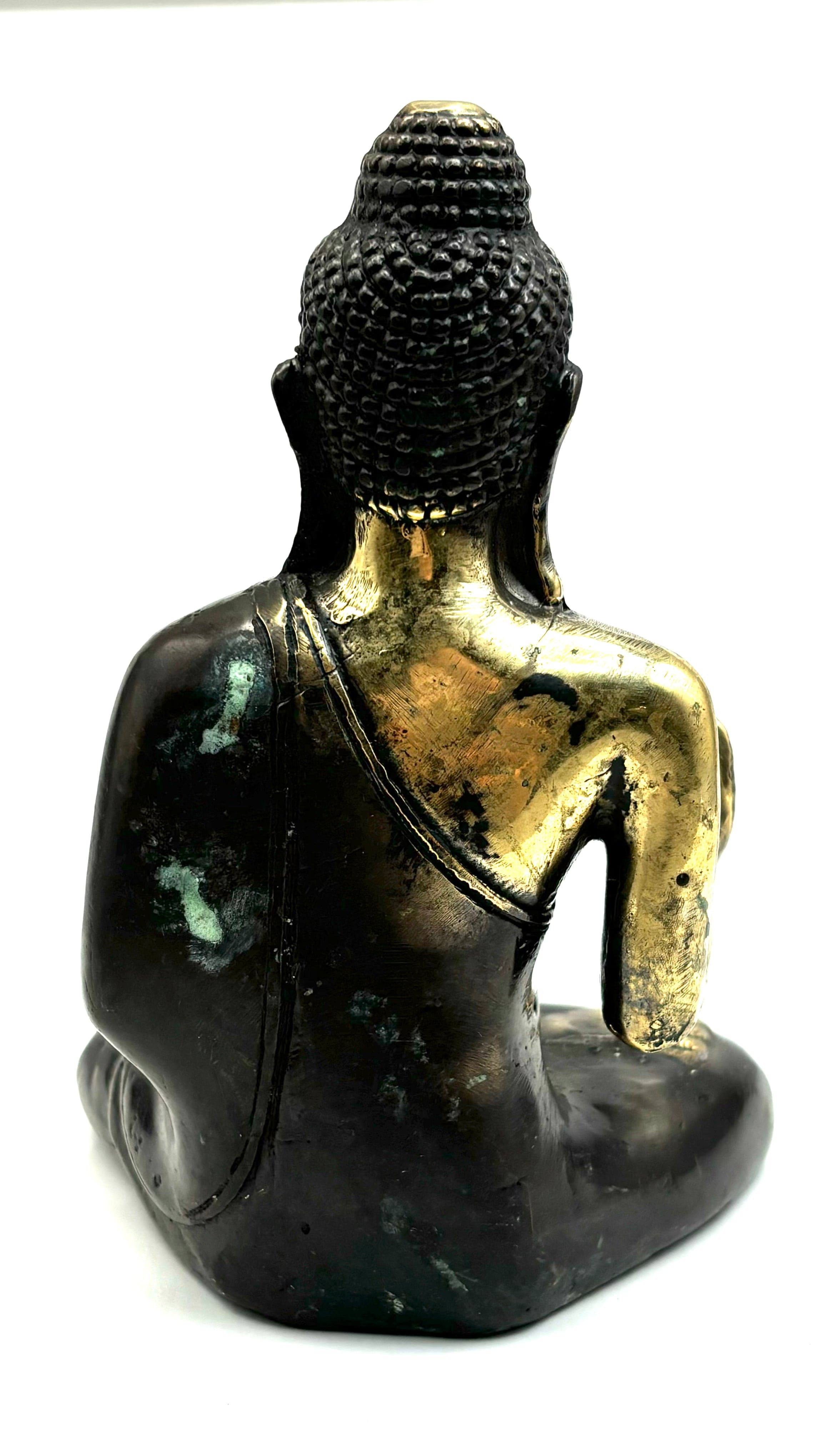 Handcrafted Bronze Meditation Buddha Statue - Serene Buddha Sculpture for Home Decor, Yoga Studio & Zen Garden