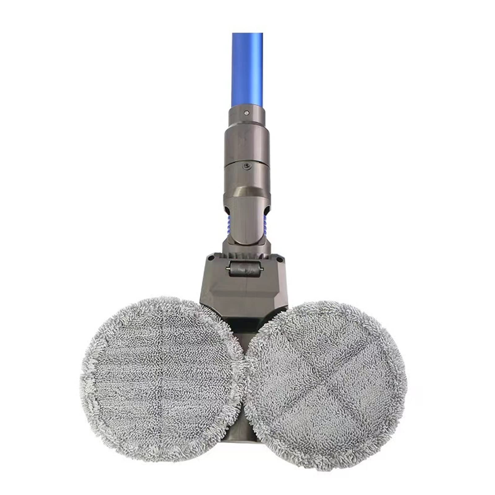 QZEP Compatible with Dyson V7 V8 V10 V11 Vacuum Cleaner - Replacement Mop Head Brush with 4 Cleaning Cloths & Water Tank - Electric Mopping Vacuum Accessory for Hardwood Floors, Tile & Carpet Cleaning