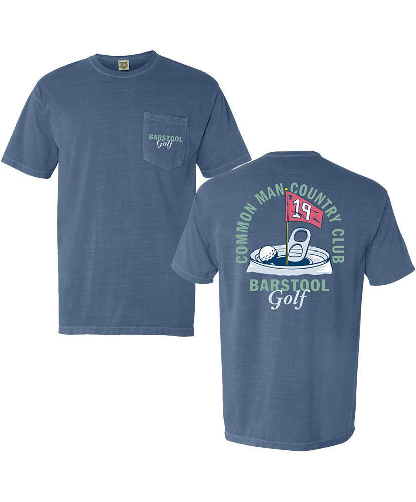 Barstool Sports BSG CMCC 19th Can Pocket Tee - Comfortable Casual T-Shirt for Men | Perfect for Sports Events, Outings & Everyday Wear