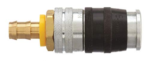 Steel Push-On Coupler Body 25 CFM - High Flow Air Fitting for Pneumatic Tools & Industrial Applications