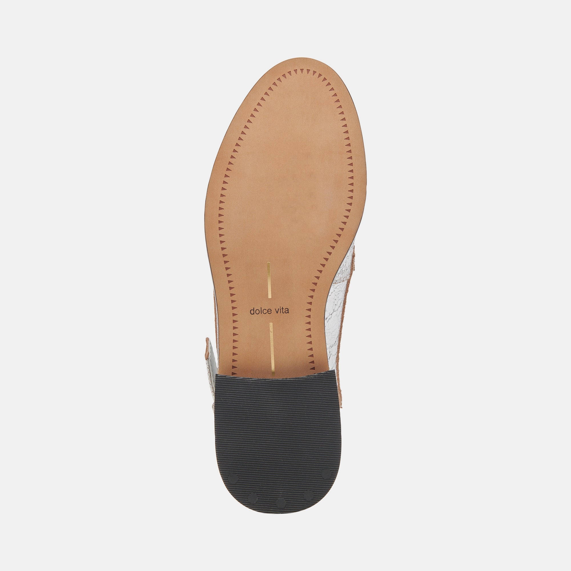 HARDI Women's Wide Loafers - Silver Crackled Leather Slip-On Shoes for Comfort & Style | Perfect for Office, Casual Wear & Travel