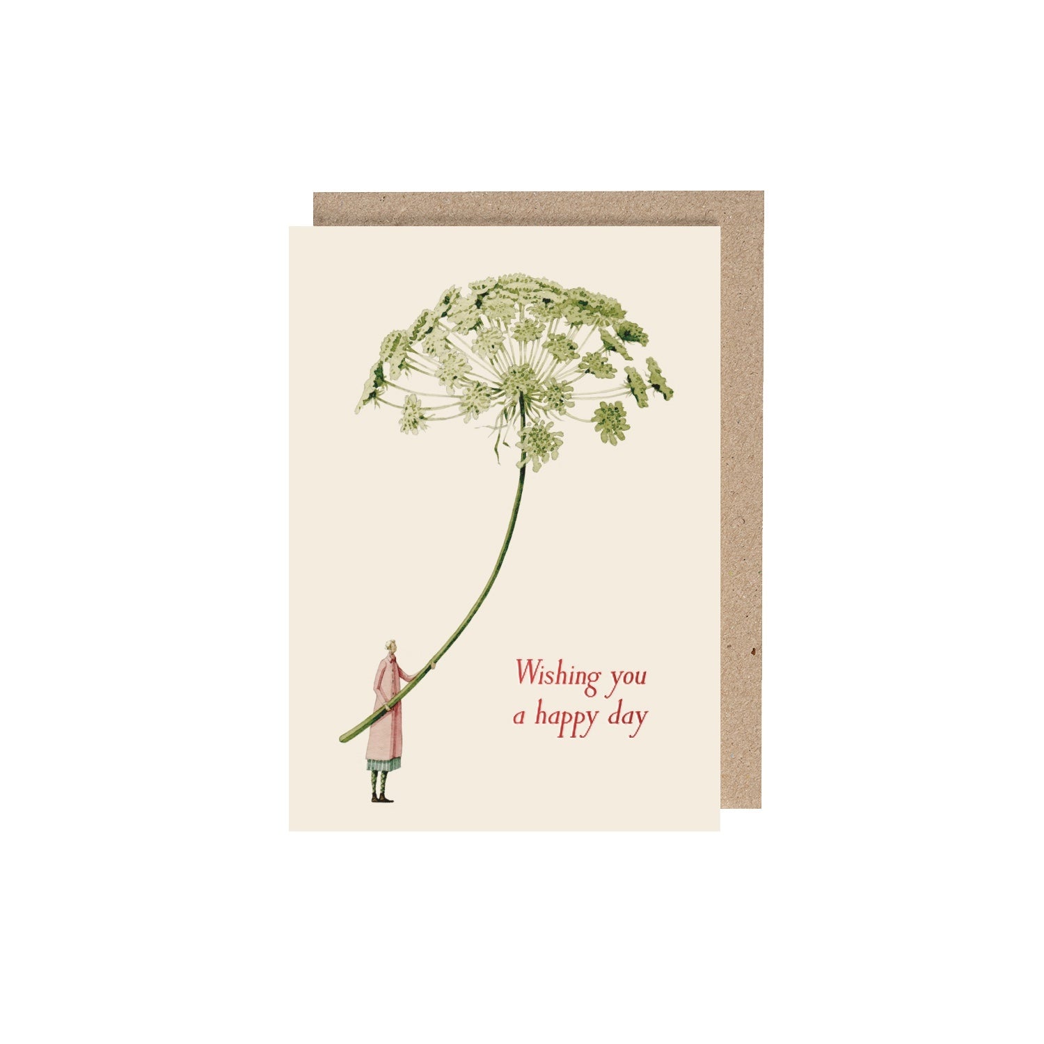 Beautiful Ammi Greeting Card - Wishing You a Happy Day - Perfect for Birthdays, Anniversaries & Special Occasions