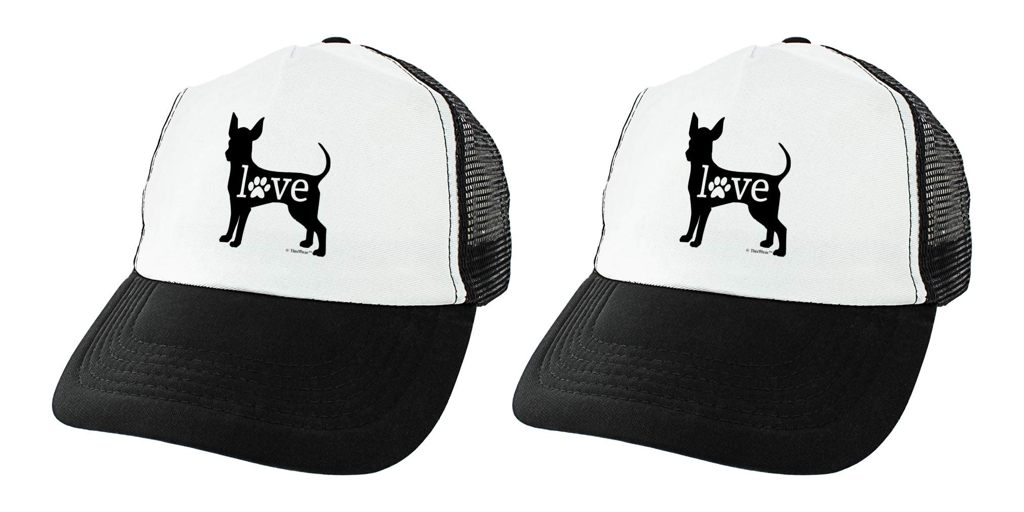 Chihuahua Lover Trucker Hat with Paw Print Design - Perfect Gift for Dog Lovers, Pet Owners & Chihuahua Enthusiasts - Great for Outdoor Activities, Dog Walks & Casual Wear