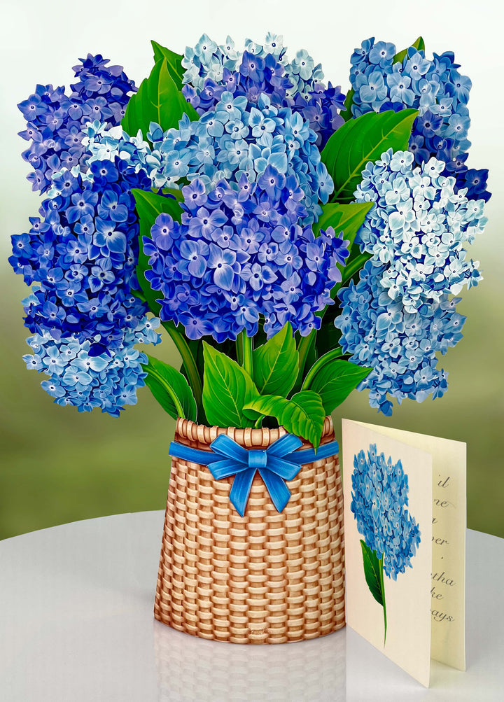 Beautiful Garden Favorites Greeting Card with Flower Bouquets - Perfect for Birthdays, Anniversaries & Special Occasions