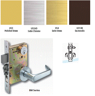 Arrow BM13 Mortise Lever Lock for Apartment & Front Door - Secure Entry for Homes, Offices & Commercial Spaces