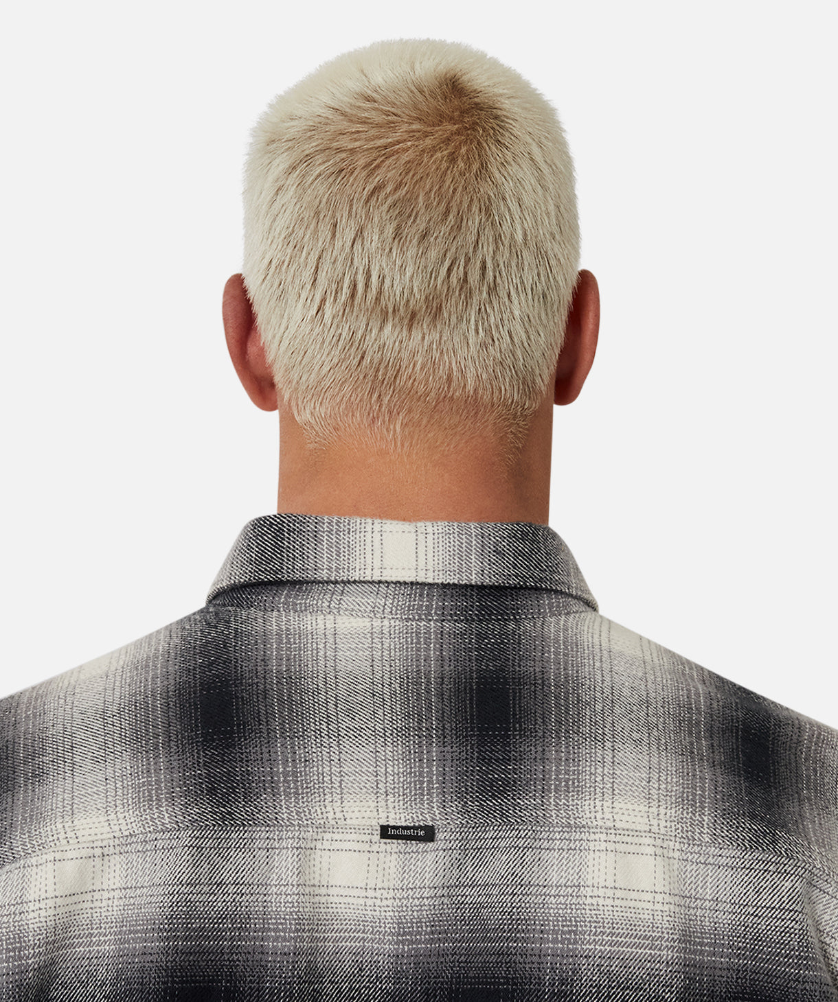 Prescott LS Shirt - Soft Cotton Long Sleeve Button Down for Men | Cream & Slate Plaid Flannel | Casual Workwear & Outdoor Fall Fashion