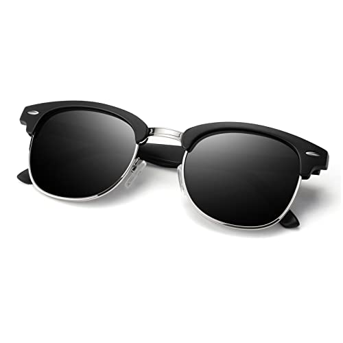 A03- Matte Black | Black | Silver Rim