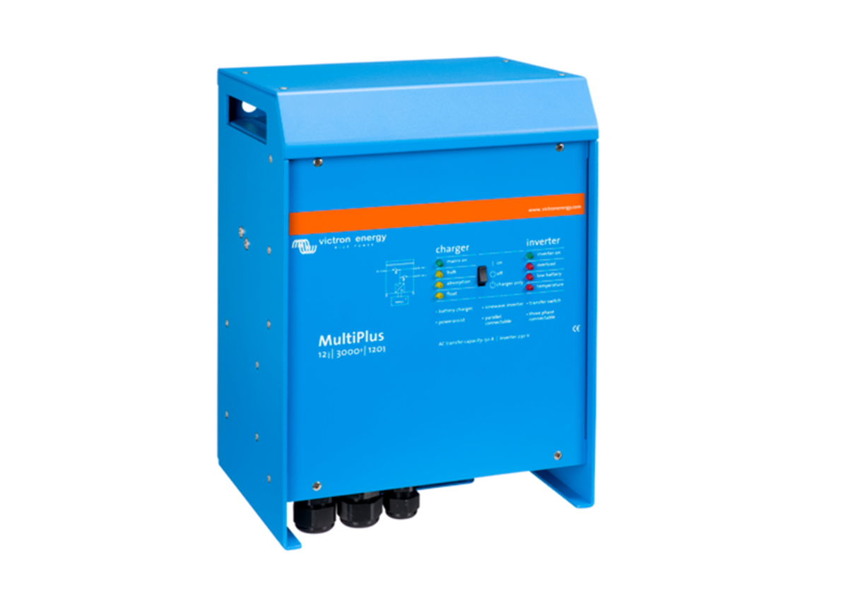 Victron Energy MultiPlus 12/3000/120-16 230V VE.Bus Pure Sine Wave Inverter Charger - 3000VA 120V for RVs, Boats & Off-Grid Solar Systems