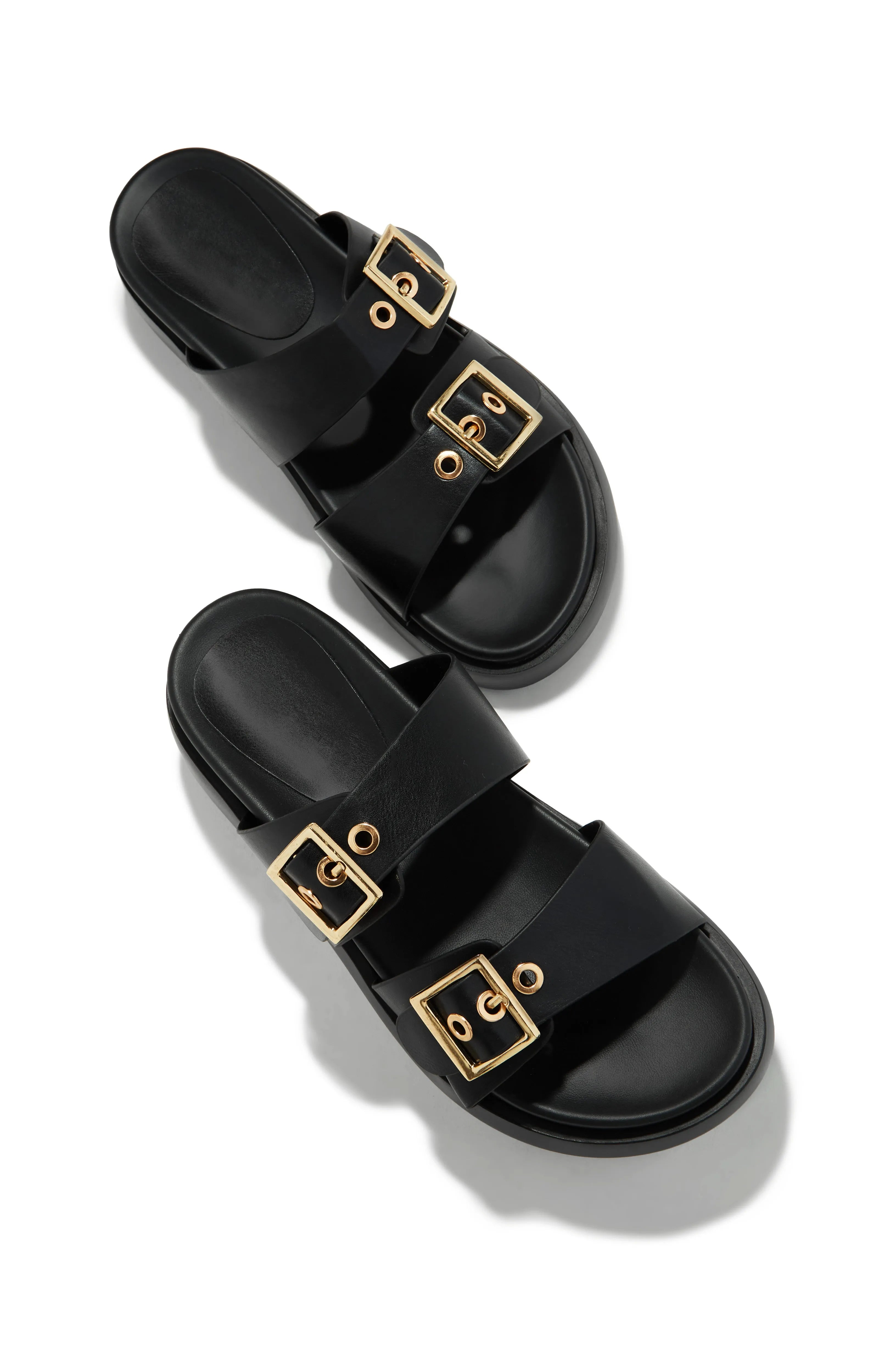 **Cabo Sunset Chunky Slip-On Sandals for Women - Comfortable Beach Slides for Summer, Poolside, and Vacation Wear**