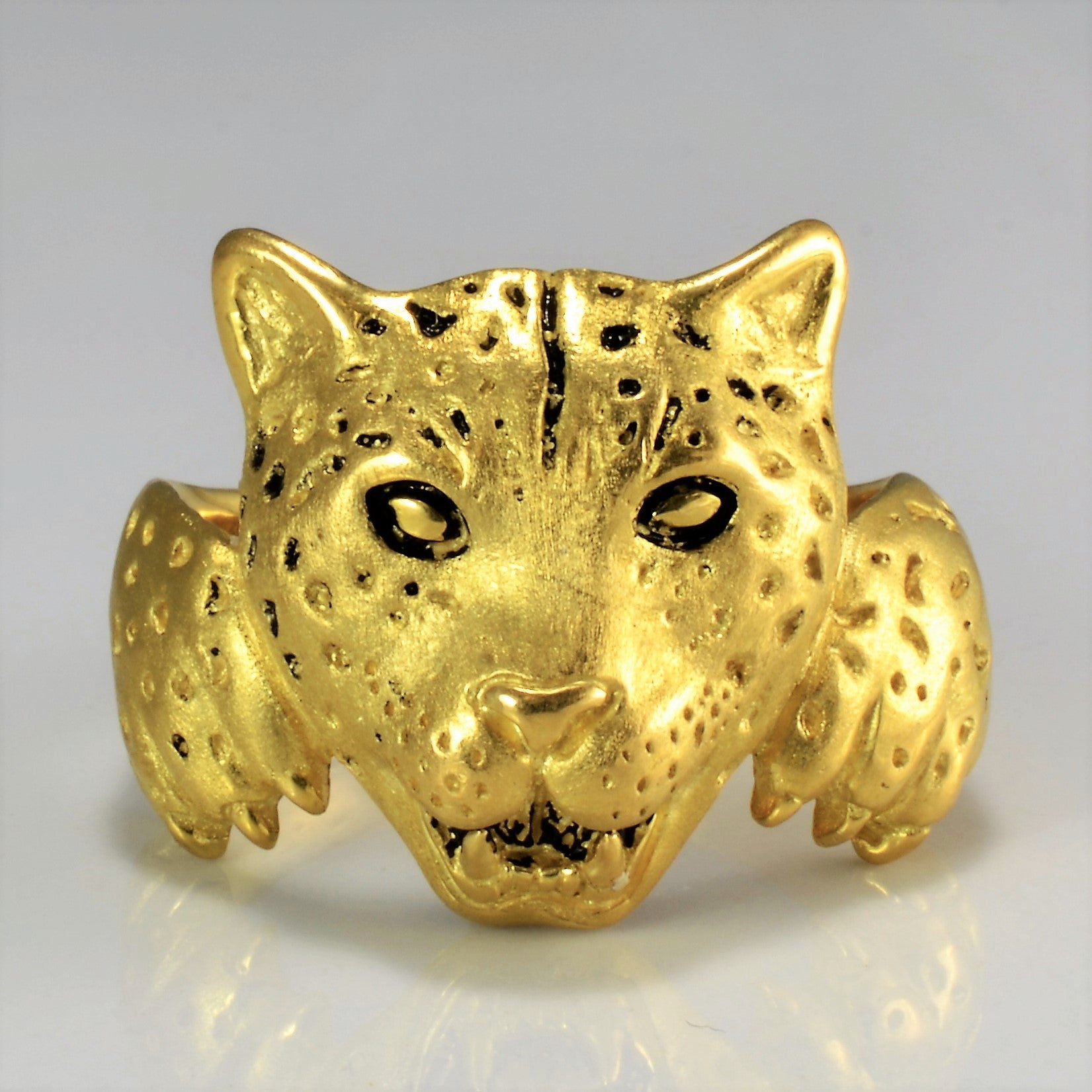 Barclay Hill Jaguar Ring - Size 12 | Sterling Silver Men's Fashion Jewelry | Perfect for Gifts, Weddings & Special Occasions