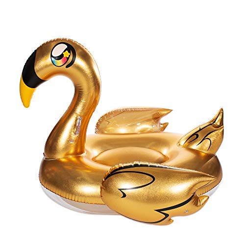PoolCandy Giant Animal Pool Float - Inflatable Lounge Raft for Adults & Kids (Multiple Animal Styles) - Perfect for Summer Pool Parties, Beach Vacations & Backyard Relaxation