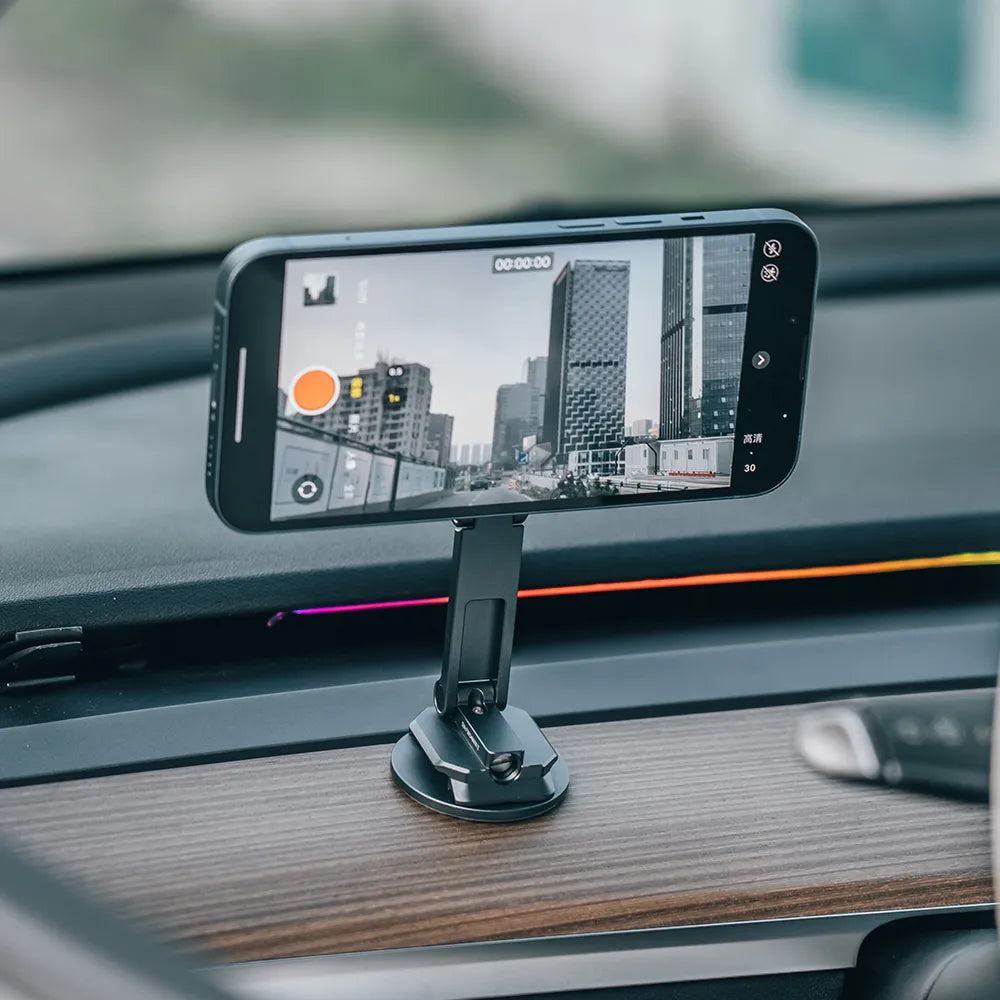 Ulanzi Falcam F22 & F38 Magnetic Phone Mount F38B3A11 - Strong Magnetic Phone Holder for iPhone, Samsung, Pixel - Perfect for Vlogging, Driving, Cycling & Hands-Free Video Recording