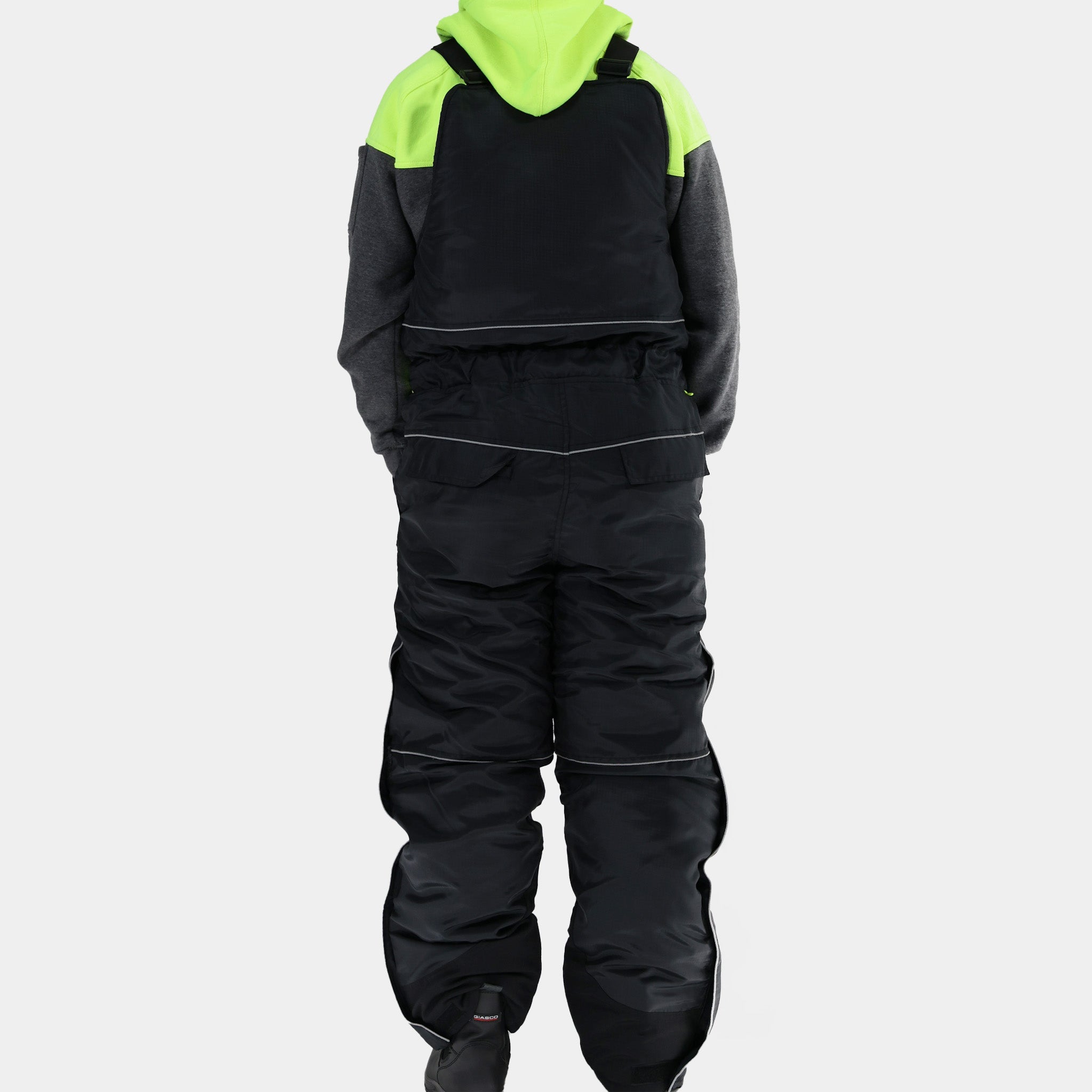 Reflex Pro Bib Overalls - Durable Work Overalls for Men & Women - Heavy Duty Denim Coveralls for Farming, Construction & Outdoor Work - Comfortable & Functional Workwear