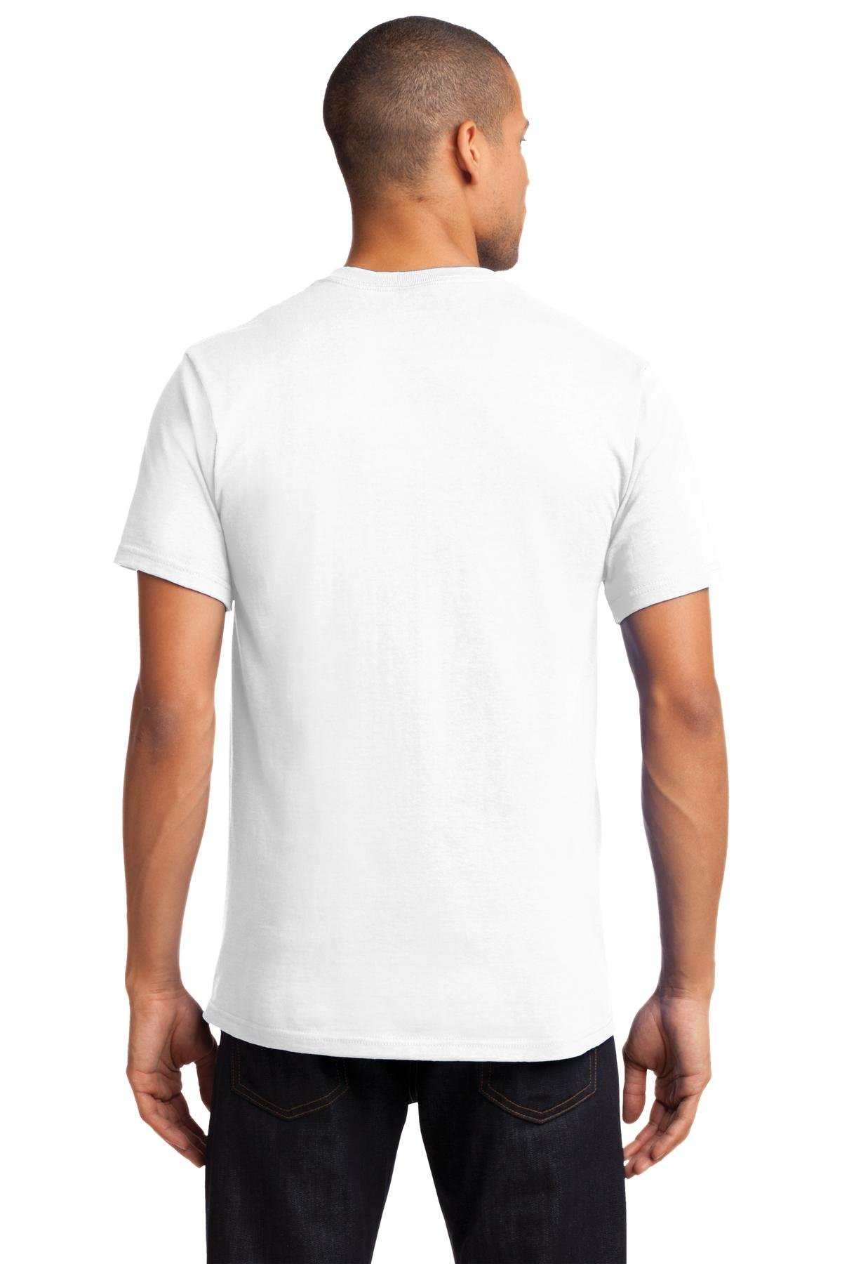 Port & Company Men's Tall Essential Pocket T-Shirt - Comfortable Cotton Crewneck Tee for Work, Casual Wear & Everyday Use