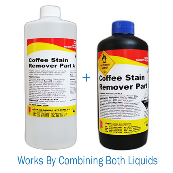 Effective Agar Coffee Stain Remover | Fast & Safe Fabric Cleaner | Perfect for Clothes, Carpets & Upholstery