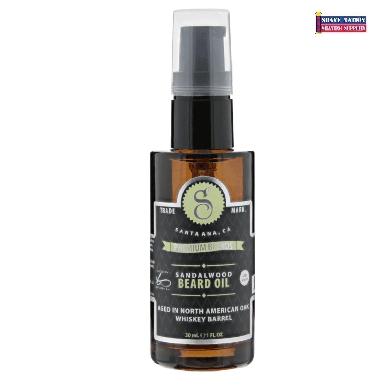 Suavecito Premium Blends Beard Oil for Men - Natural Conditioning & Softening - Perfect for Daily Grooming & Styling