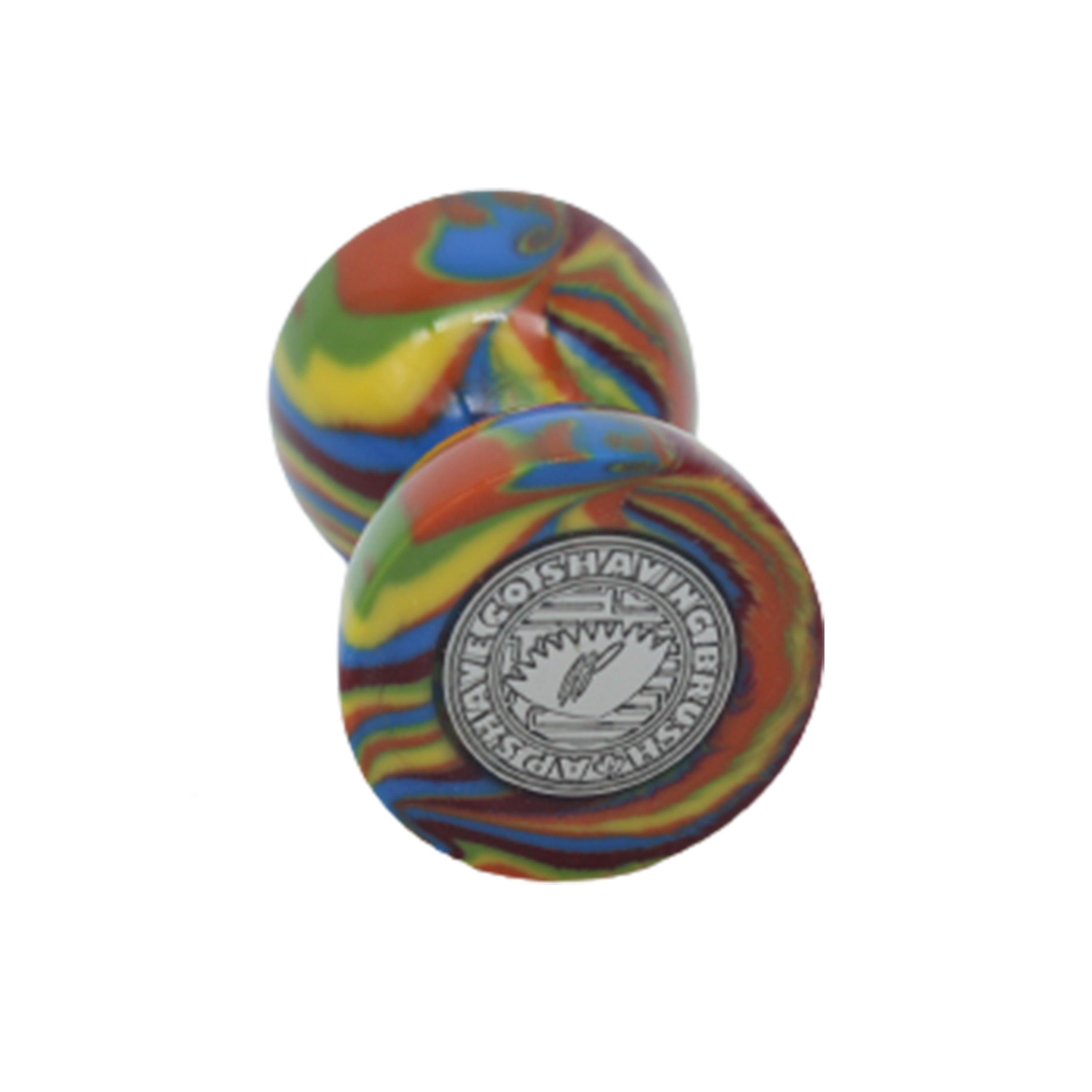 Premium Handcrafted Disco Shaving Brush Handle - Fits 24mm & 26mm Knots - Perfect for Wet Shaving & Grooming Gifts for Men