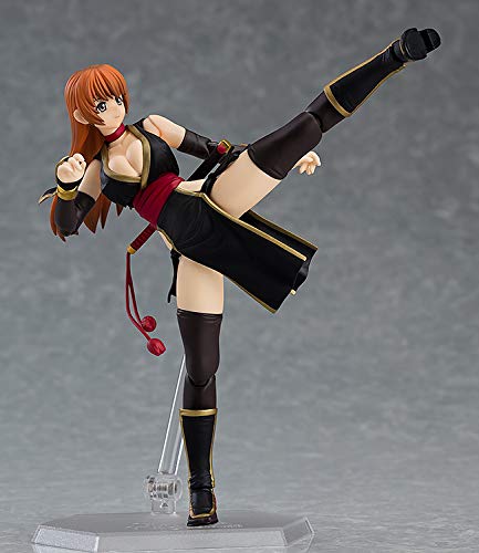 Max Factory Dead Or Alive: Kasumi (C2 Black Version) Figma Action Figure - Collectible Anime Figure for Display & Gaming Enthusiasts - Perfect for Home Decor, Office Display & Anime Collections