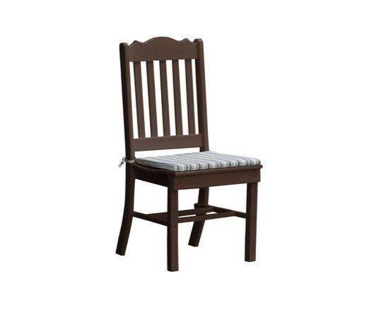 Royal Dining Chair - Elegant Upholstered Dining Room Chair with Wooden Legs, Comfortable & Durable for Home, Restaurant, or Event Use