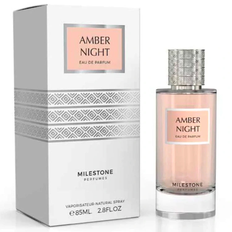 Amber Night 2.8 oz Eau de Parfum for Women - Long Lasting Floral Fragrance, Perfect for Evening Wear, Date Nights & Special Occasions