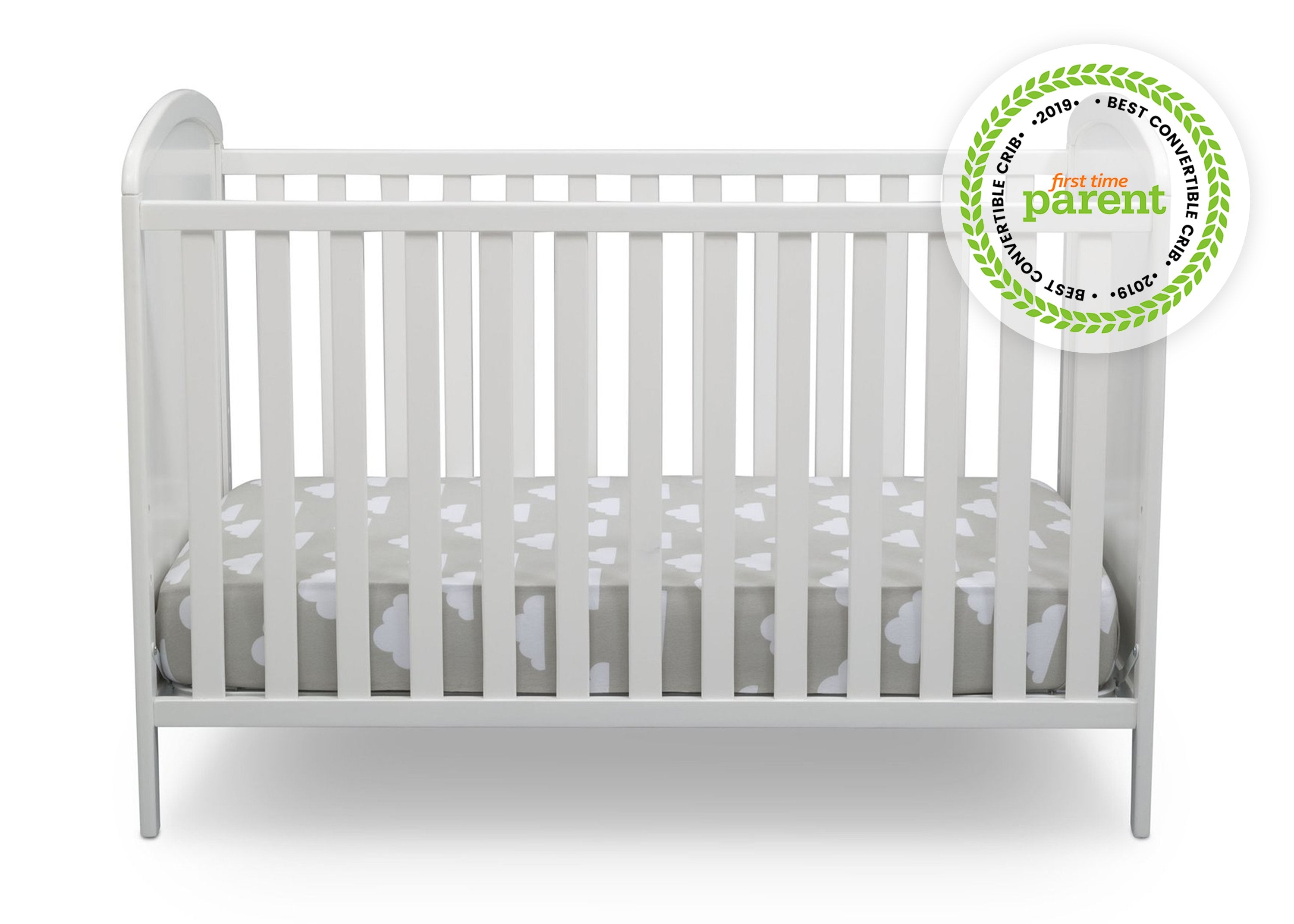 Disney Winnie The Pooh 3-in-1 Convertible Baby Crib - Nursery Furniture for Boys & Girls - Perfect for Newborns, Toddlers, and Daycare Use