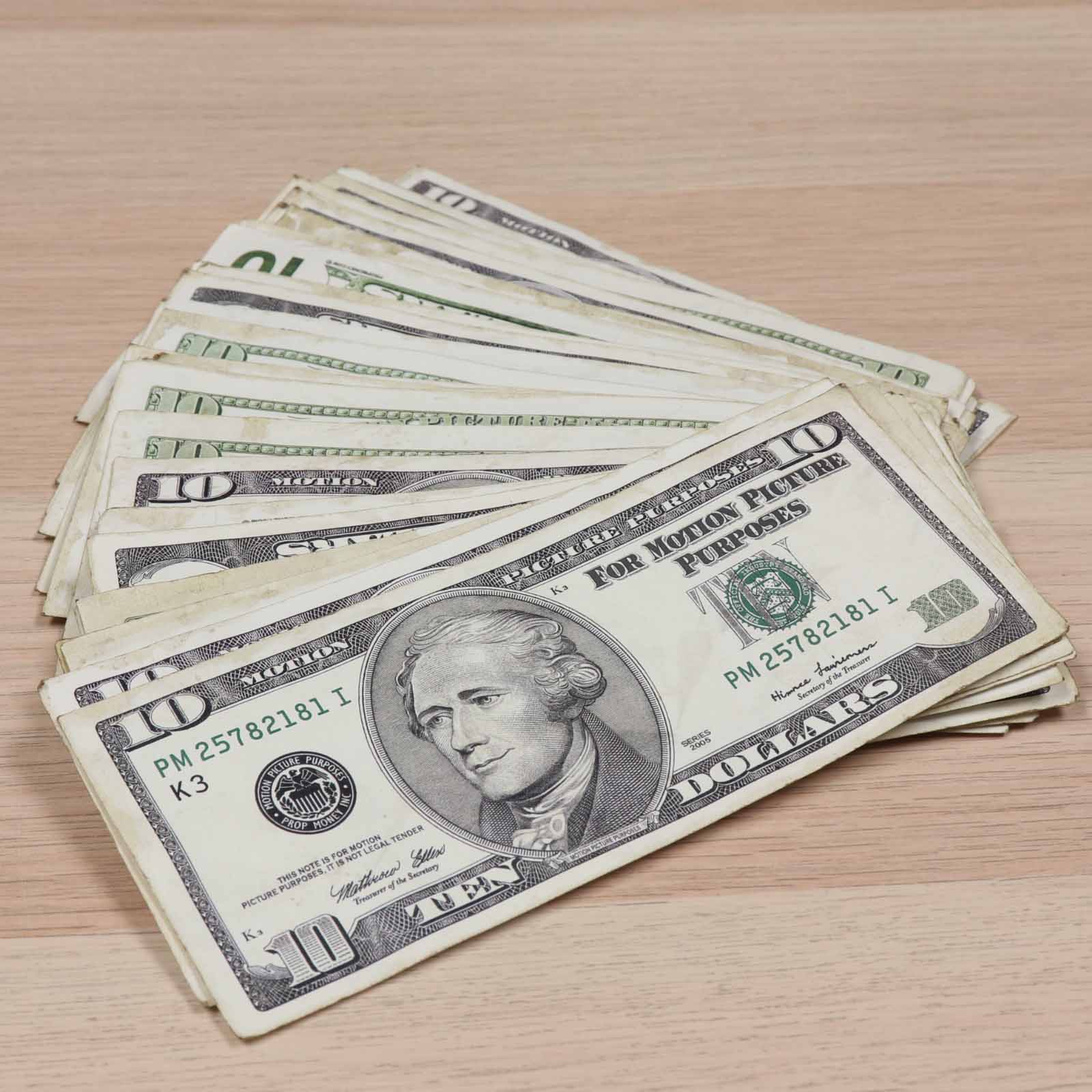 Authentic RealAged™ 2000 Series Bills - Premium Collectible Currency for Gifts, Display & Historical Collections - $10 Value