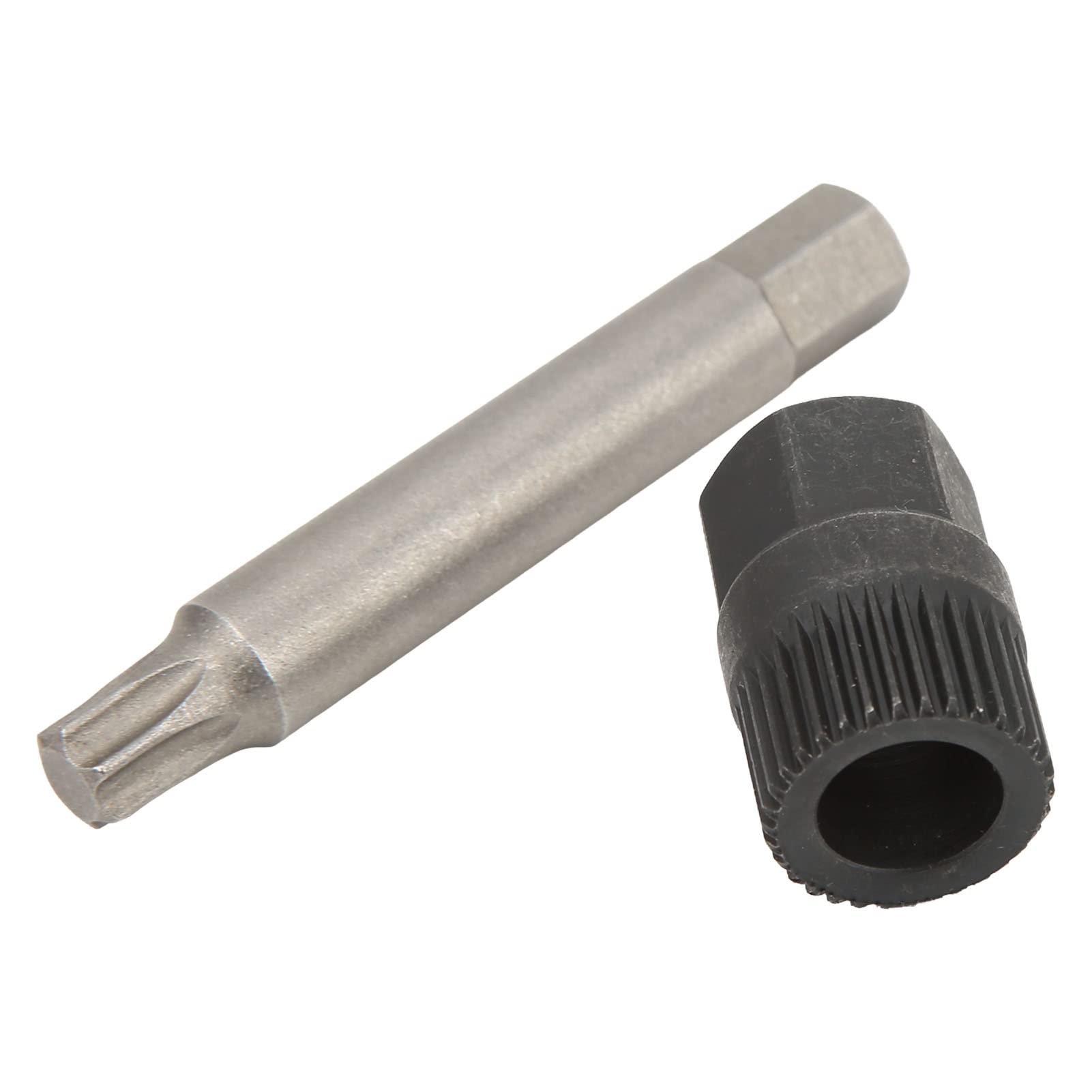 33 Teeth Spline Socket Alternator Pulley Wrench Kit - Hand Operated Drill Bit Puller Remover Tool for Bosch Alternators | Automotive Repair & DIY Maintenance
