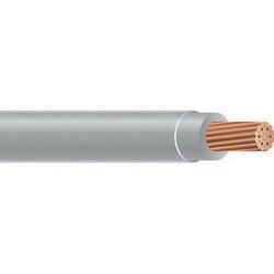 8 AWG THHN Stranded Copper Wire 250FT 600V Gray - Perfect for Residential & Commercial Electrical Wiring, DIY Projects, and Industrial Applications