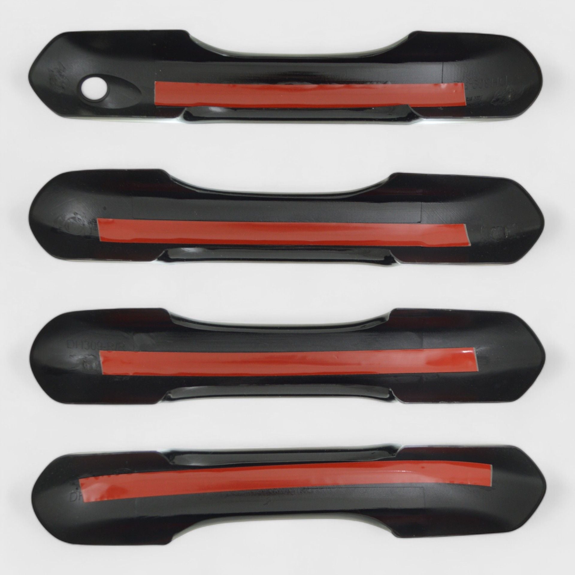 Gloss Black Chrome Delete Door Handle Cover with Keyless Sensors - DH6309BLK - Perfect for Car Customization & Vehicle Protection
