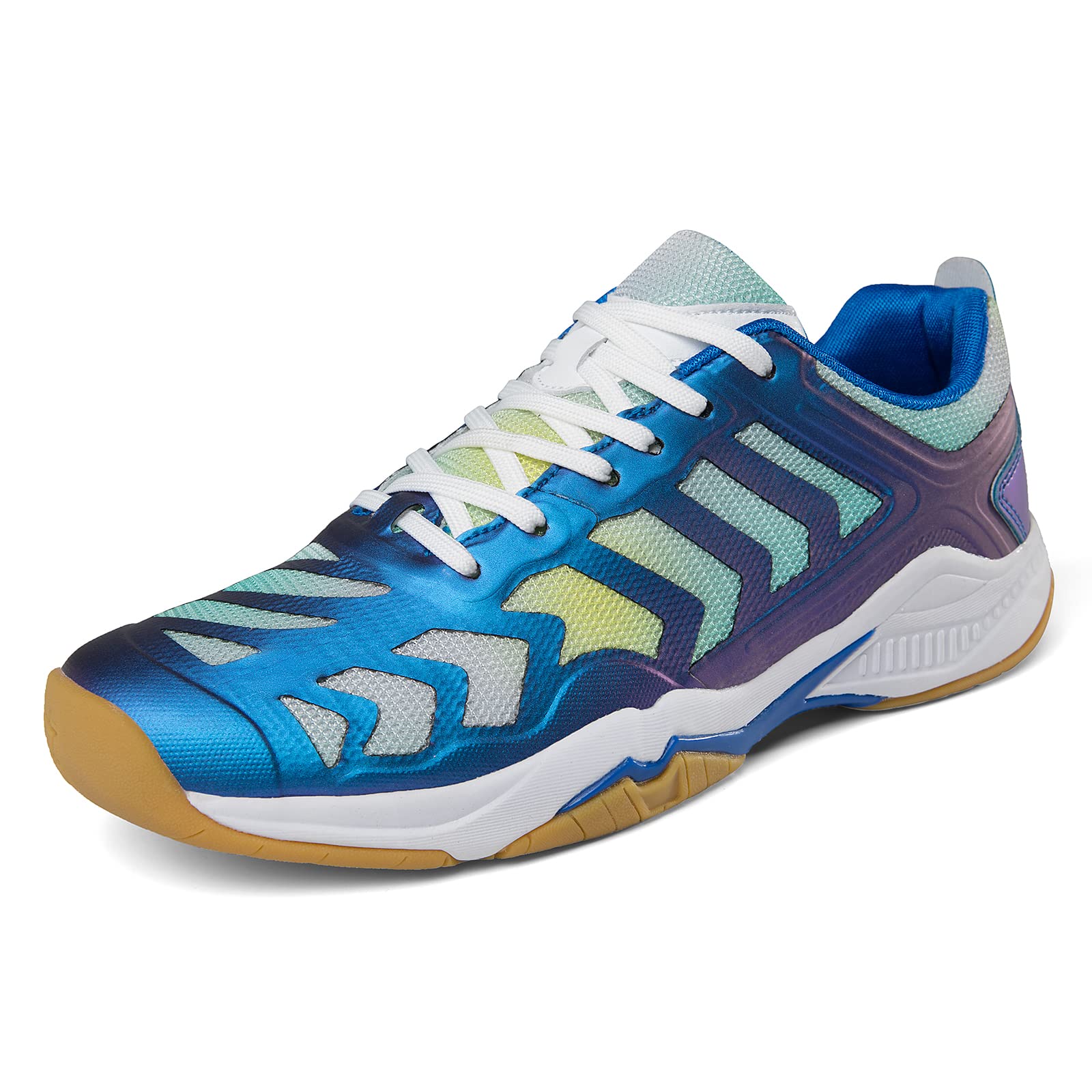 Men's Tennis Shoes with Arch Support - Indoor Court Training for Badminton & Volleyball