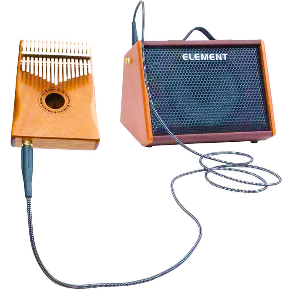 EASTROK 17-Key Professional Electric Kalimba Thumb Piano with Built-in Pickup & EQ - Mahogany Hand Rest for Kids, Adults & Beginners | Perfect for Live Performances, Music Therapy & Home Practice