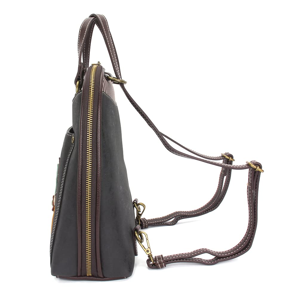 CHALA Group Women's Handbags - Multi-Color Convertible Mini Backpack Purse for Everyday Use, Travel & School (Style 870) | Fashionable Crossbody Shoulder Bag