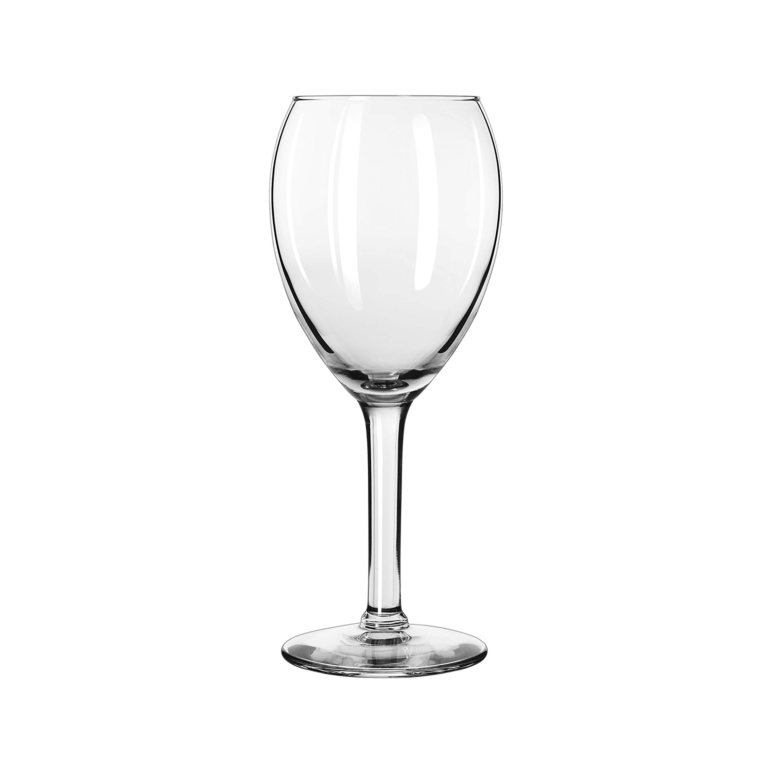 Libbey 8412 Citation Gourmet 12 Ounce Tall Wine Glasses - Set of 12 Crystal Clear Stemware for Red & White Wine, Perfect for Dinner Parties, Weddings & Home Entertaining