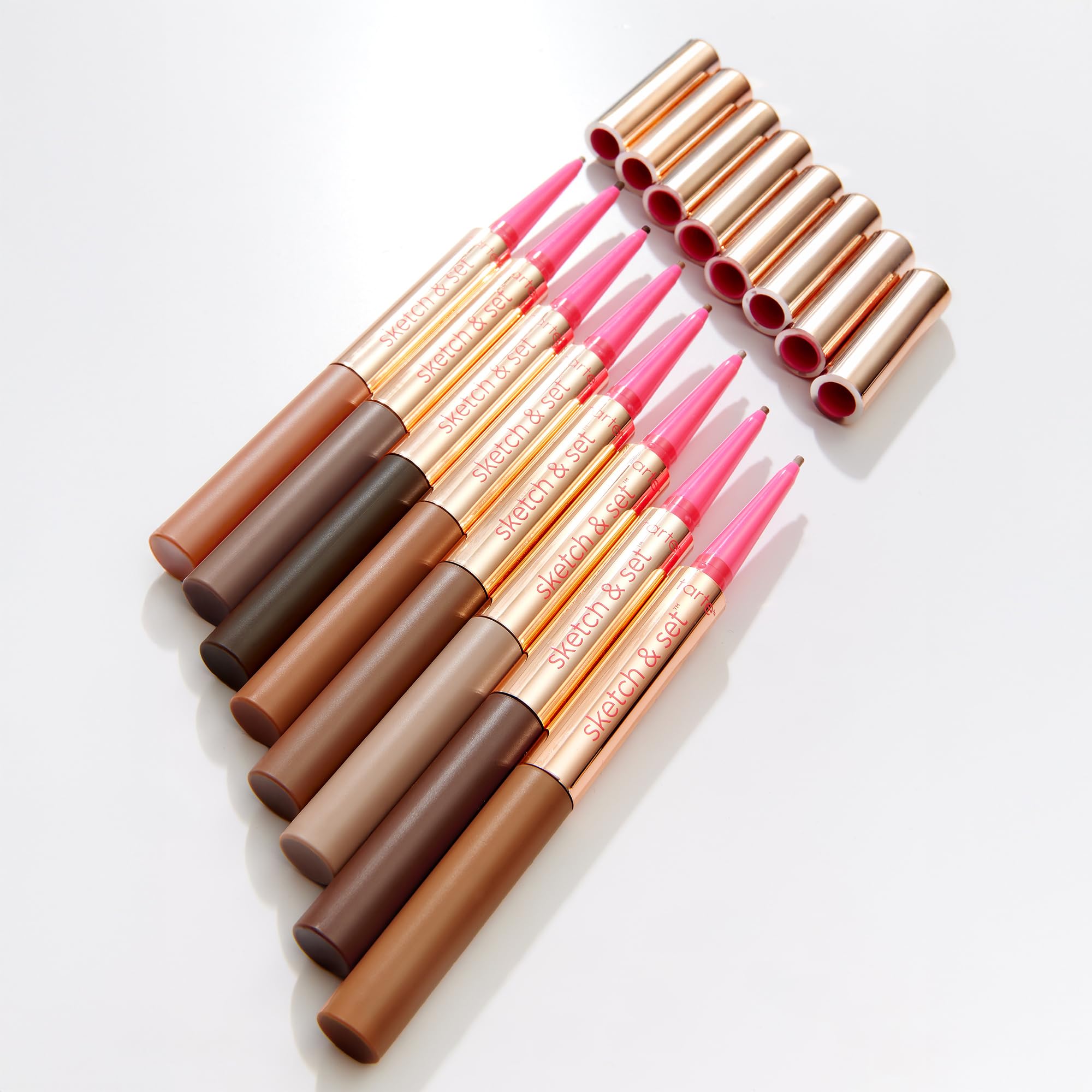 Tarte Big Ego Sketch & Set Brow Pencil with Tinted Gel - Waterproof Eyebrow Pencil for Natural Looking Brows - Perfect for Everyday Makeup & Professional Styling
